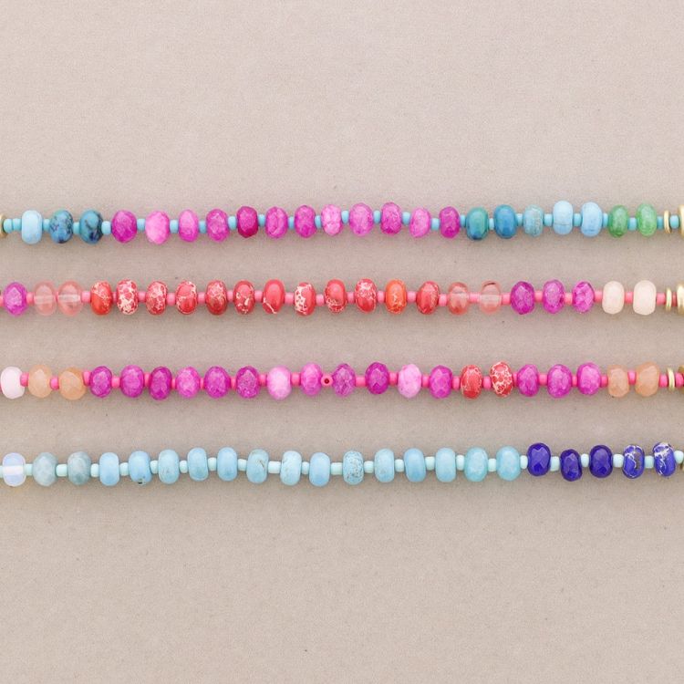 STONE BEADED NECKLACE 2