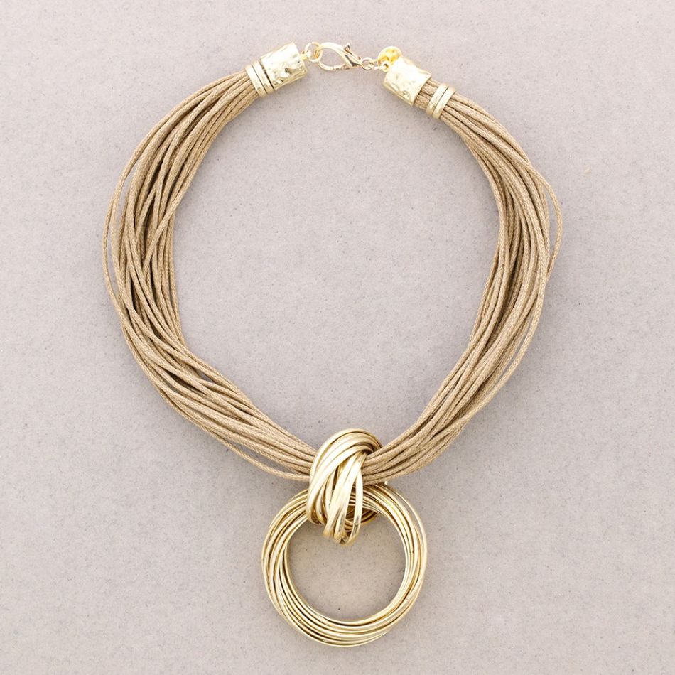 RING PENDANT NECKLACE