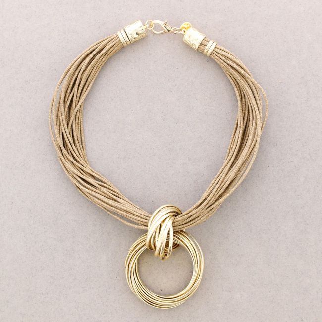 RING PENDANT NECKLACE