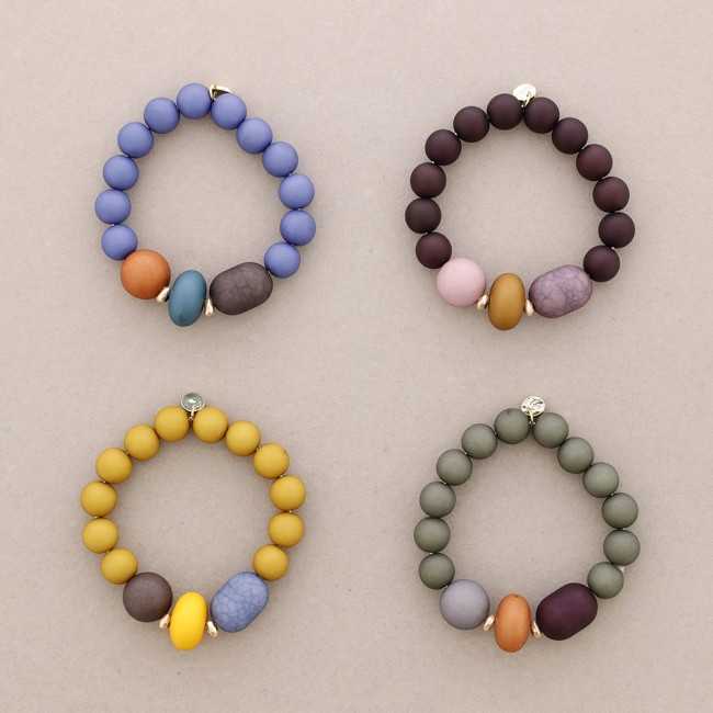 RESIN BEADS BRACELET