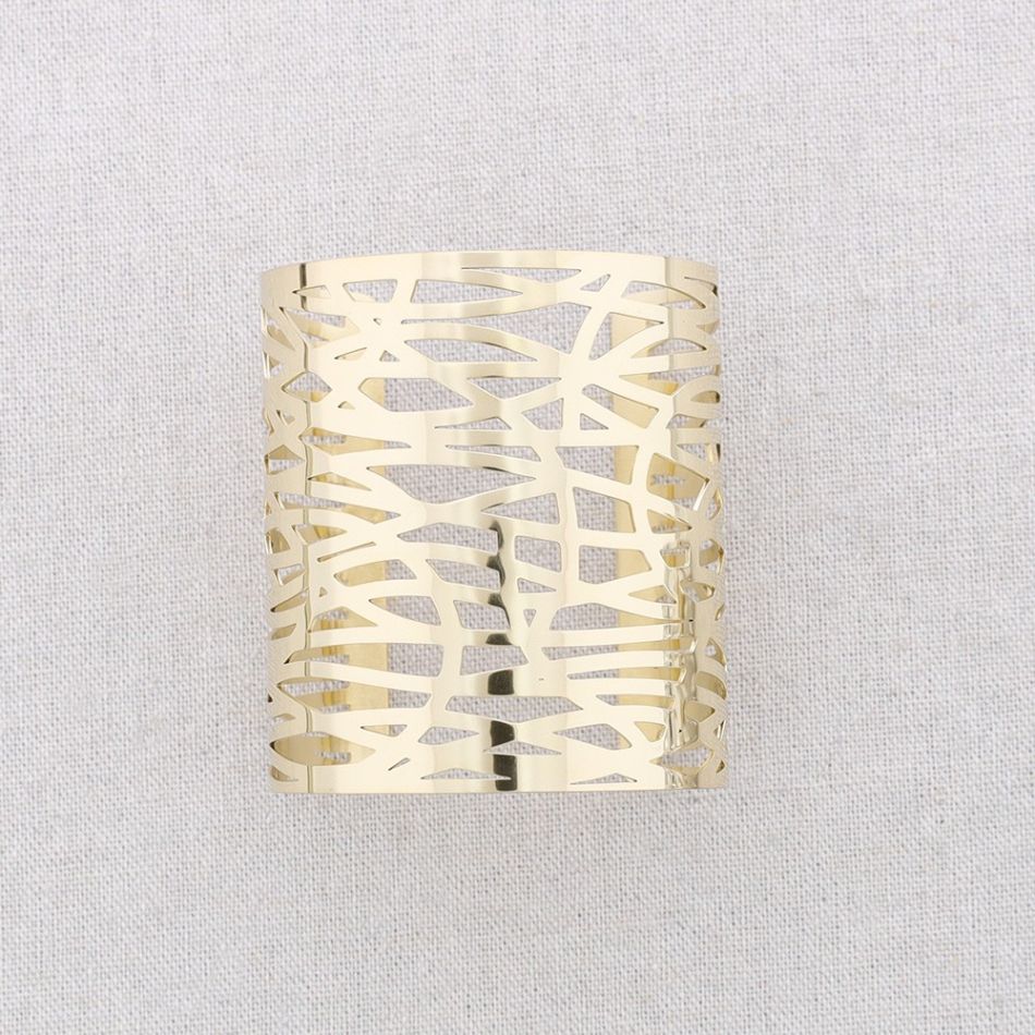 PULSERA ACERO AJUSTABLE FILIGRANA