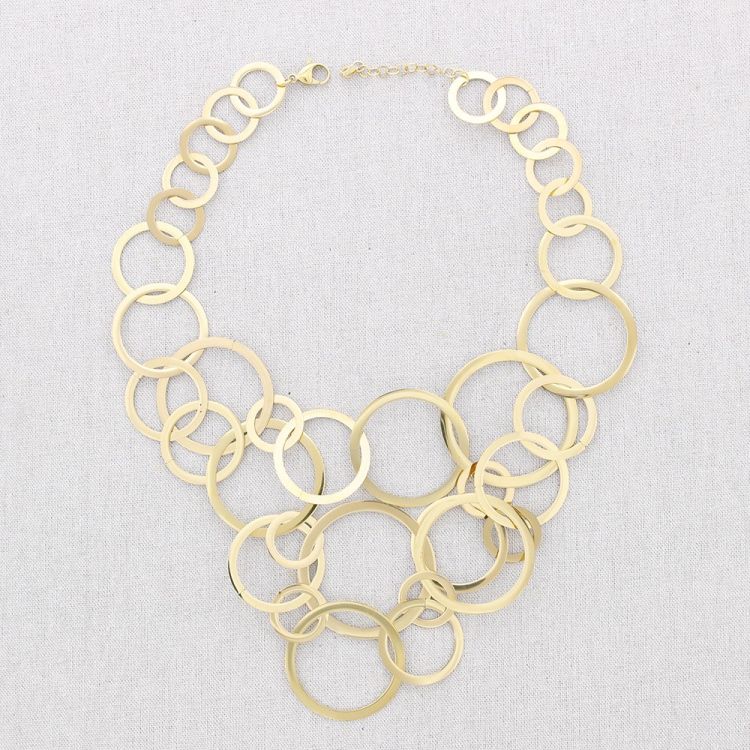 COLLAR BABERO ESLABONES ACERO