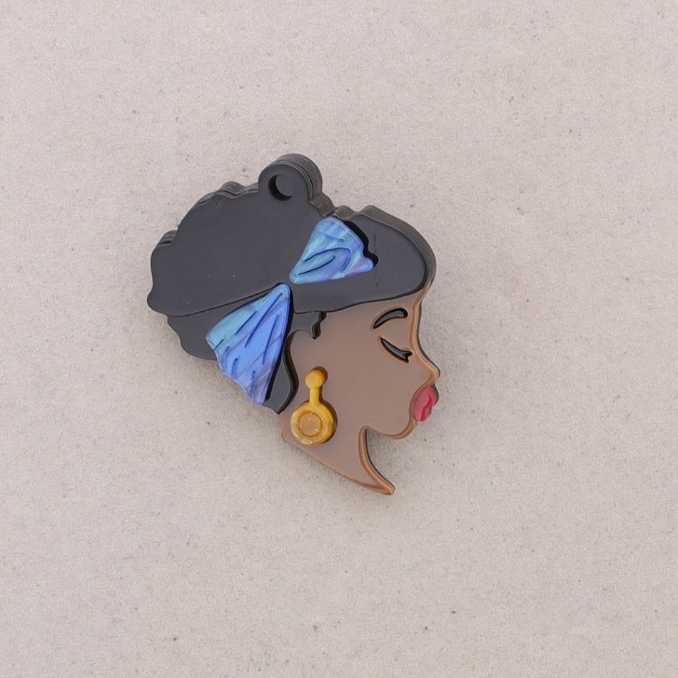 BROCHE RESINA MUJER