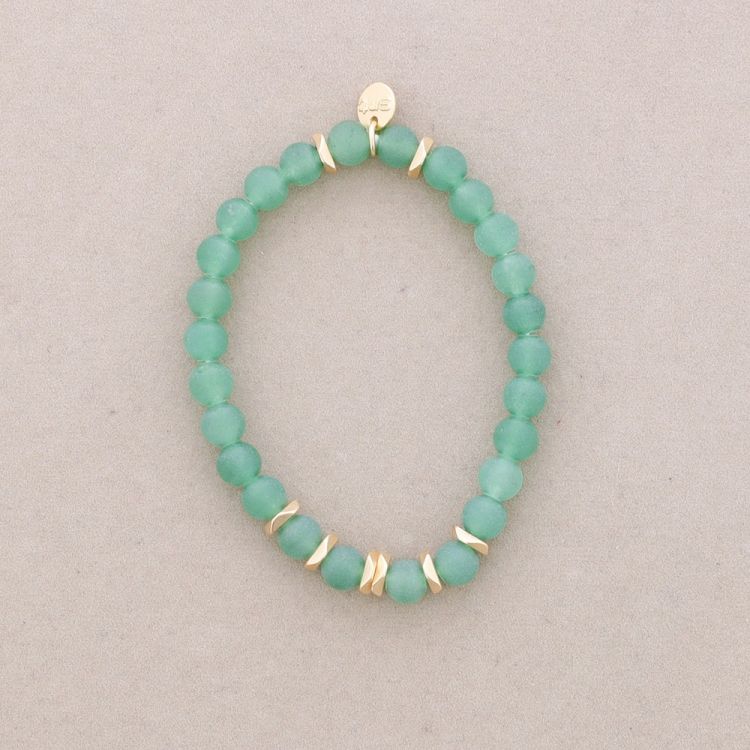 ELASTIC STONE BALL BRACELET