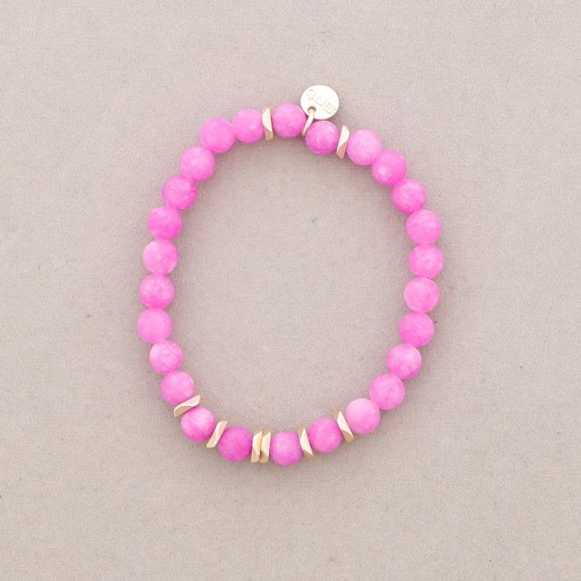 PULSERA ELÁSTICAS BOLAS PIEDRAS
