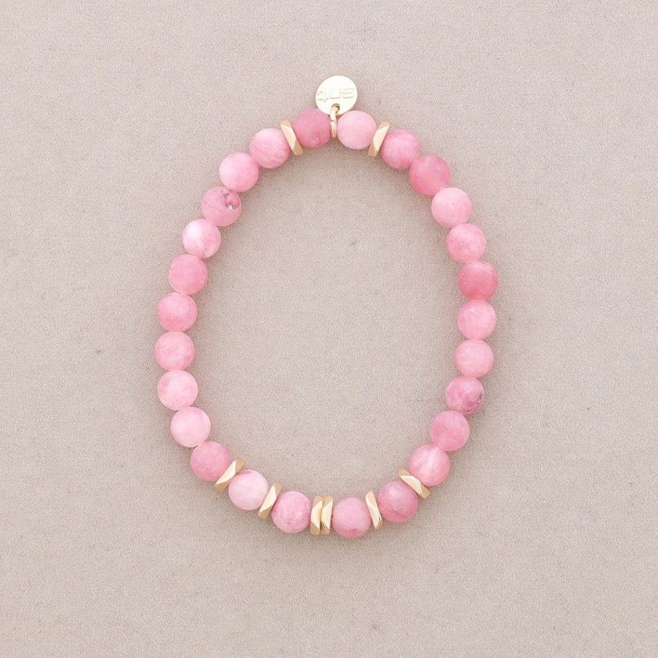 ELASTIC STONE BALL BRACELET