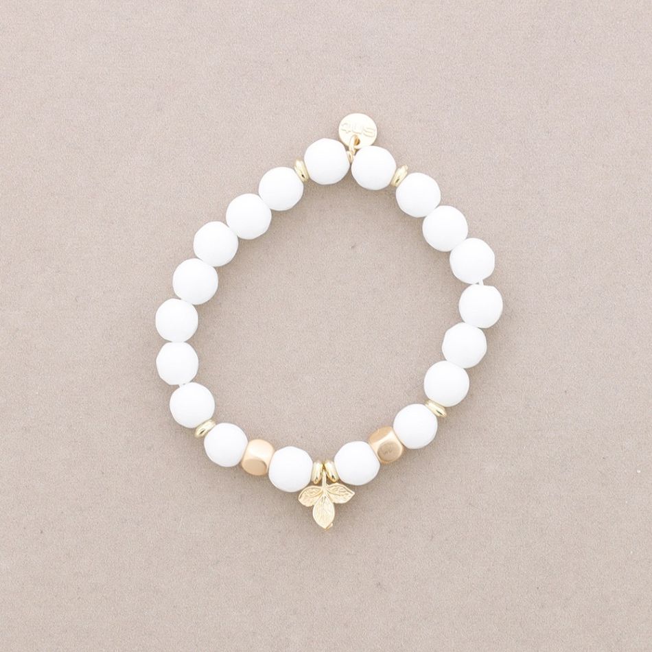 ELASTIC BRACELET WITH METAL TWIG STONES