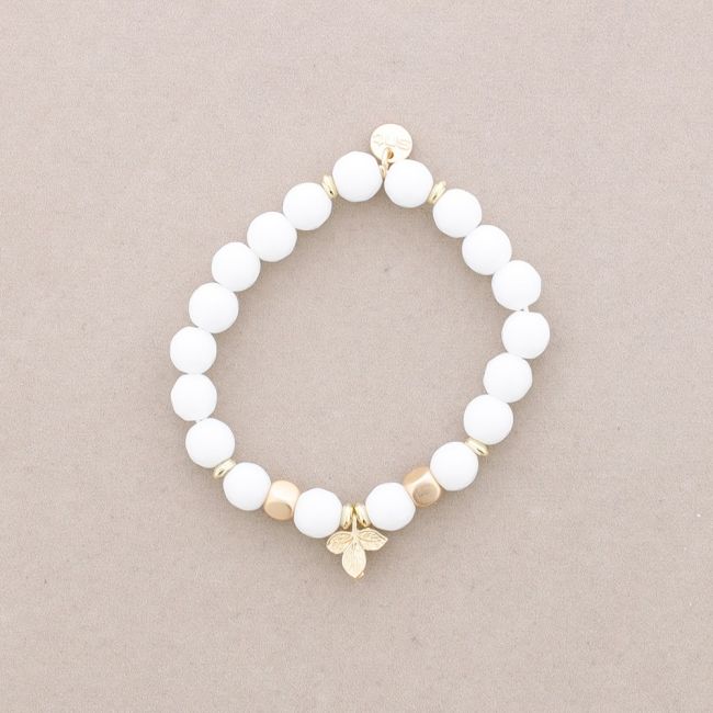 ELASTIC BRACELET WITH METAL TWIG STONES