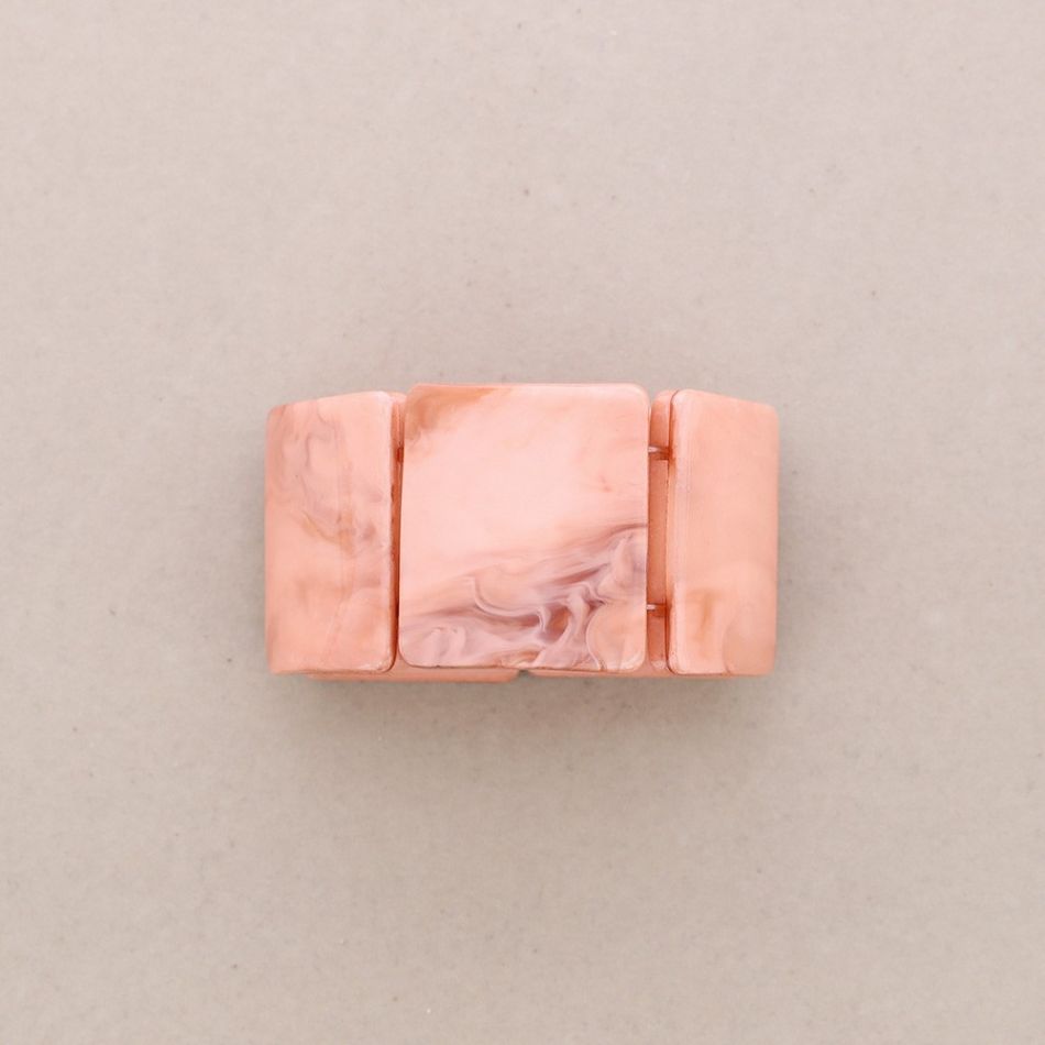 RESIN BEAD ELASTIC BRACELET