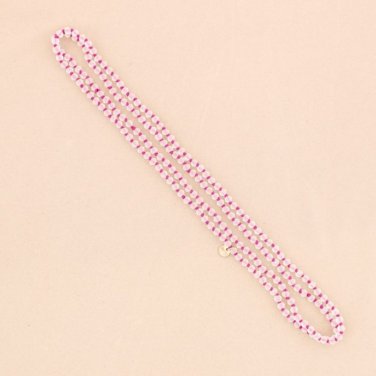 COLLAR LARGO BOLAS CRISTAL 1.5Mx6MM