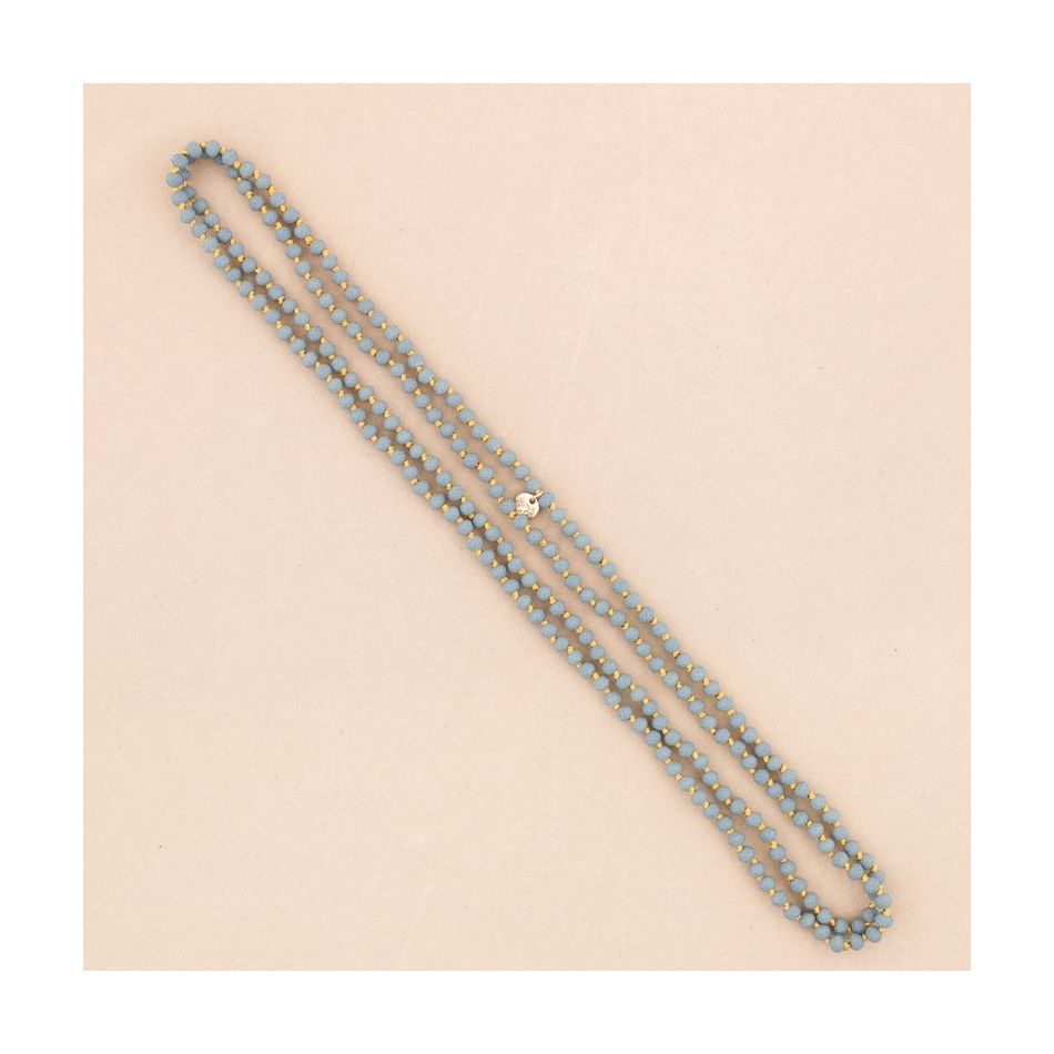 LONG NECKLACE CRYSTAL BALL 1.5Mx6MM