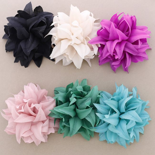 FLOWER BROOCH 16CM