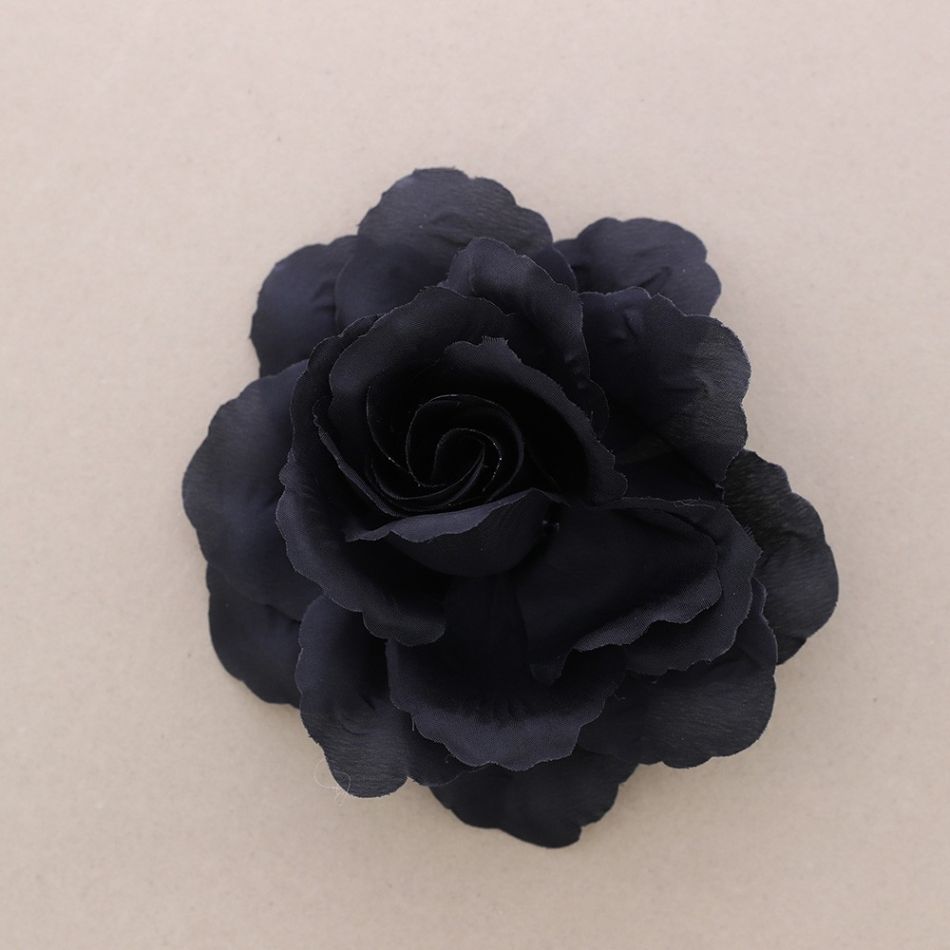 BROCHE FLOR ROSA 16CM