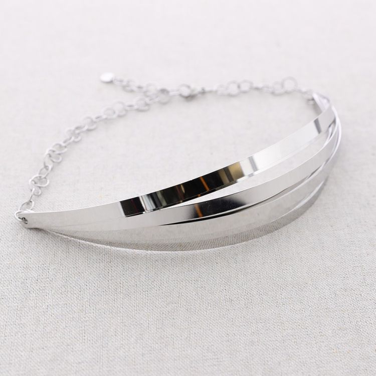 GARGANTILLA CHOKER ACERO MINIMALISTA