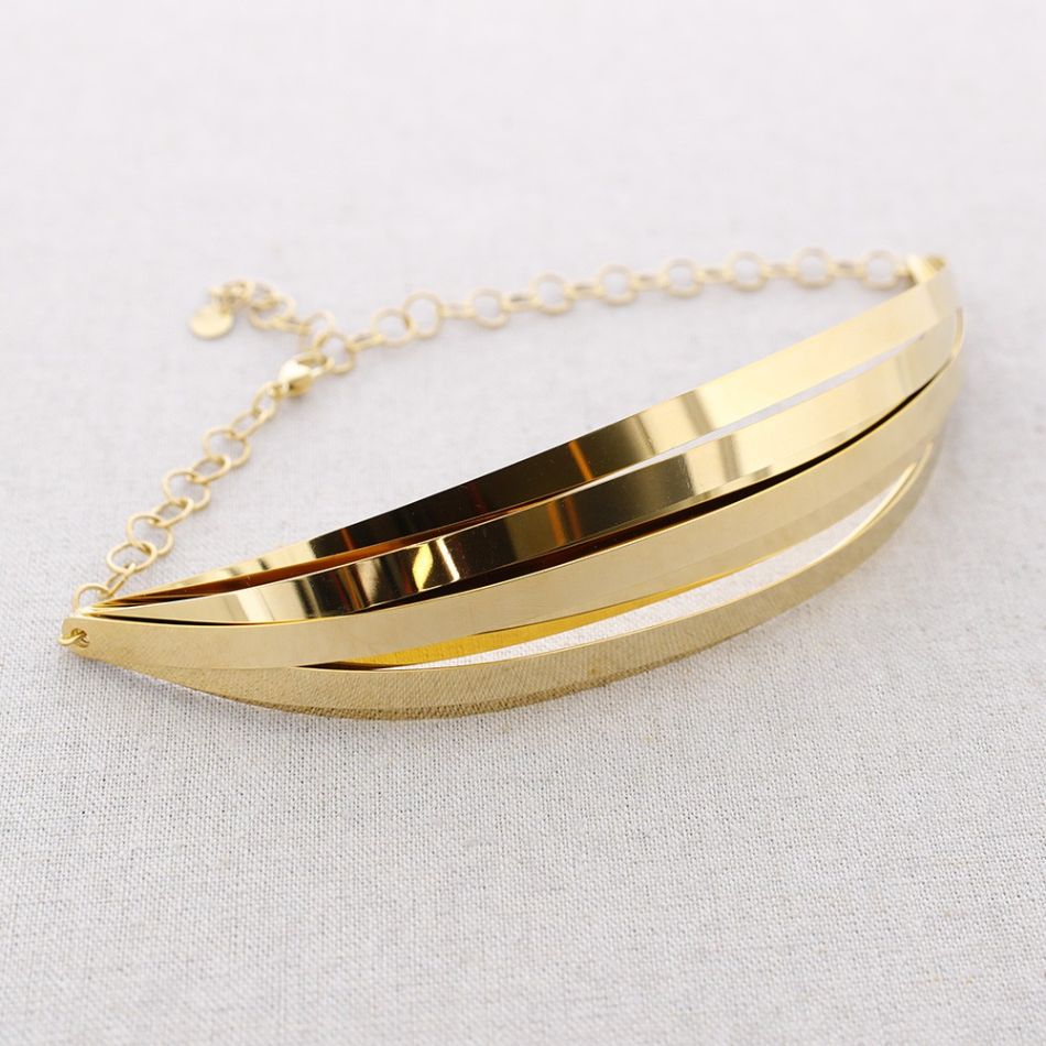 MINIMALIST STEEL CHOKER NECKLACE