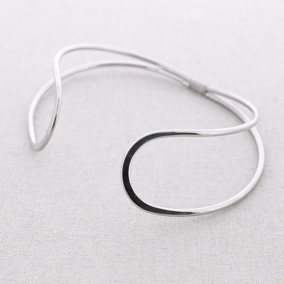 MINIMAL ADJUSTABLE STEEL NECKLACE