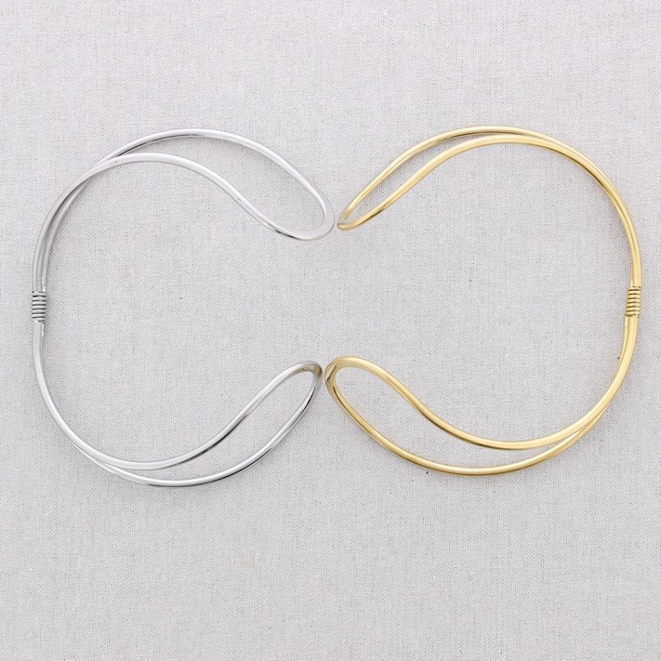 MINIMAL ADJUSTABLE STEEL NECKLACE