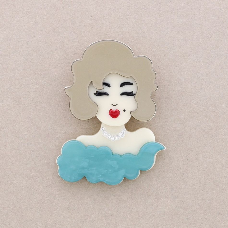 BROCHE MARILYN RESINA