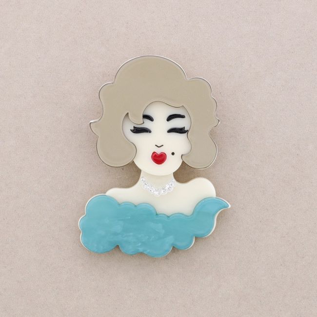 BROCHE MARILYN RESINA