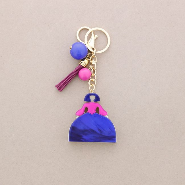 MENINA RESIN KEYCHAIN