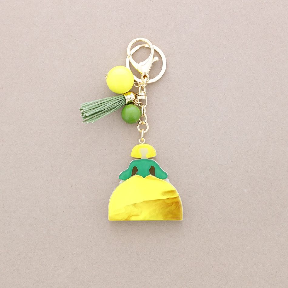 MENINA RESIN KEYCHAIN