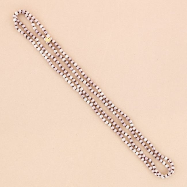 COLLAR LARGO BOLAS CRISTAL 1.5Mx6MM