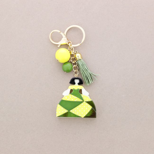 MENINA RESIN KEYCHAIN