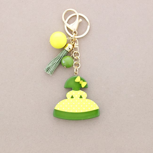MENINA RESIN PENDANT KEYCHAIN