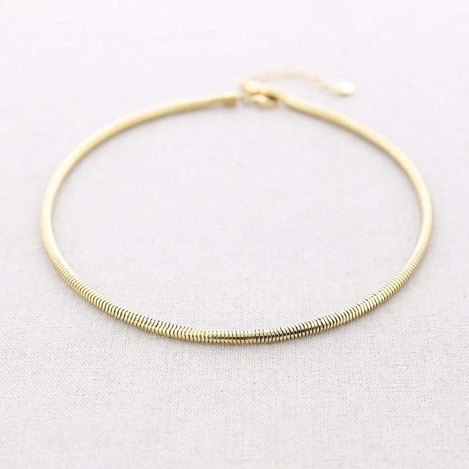 STEEL MOUSE TAIL NECKLACE