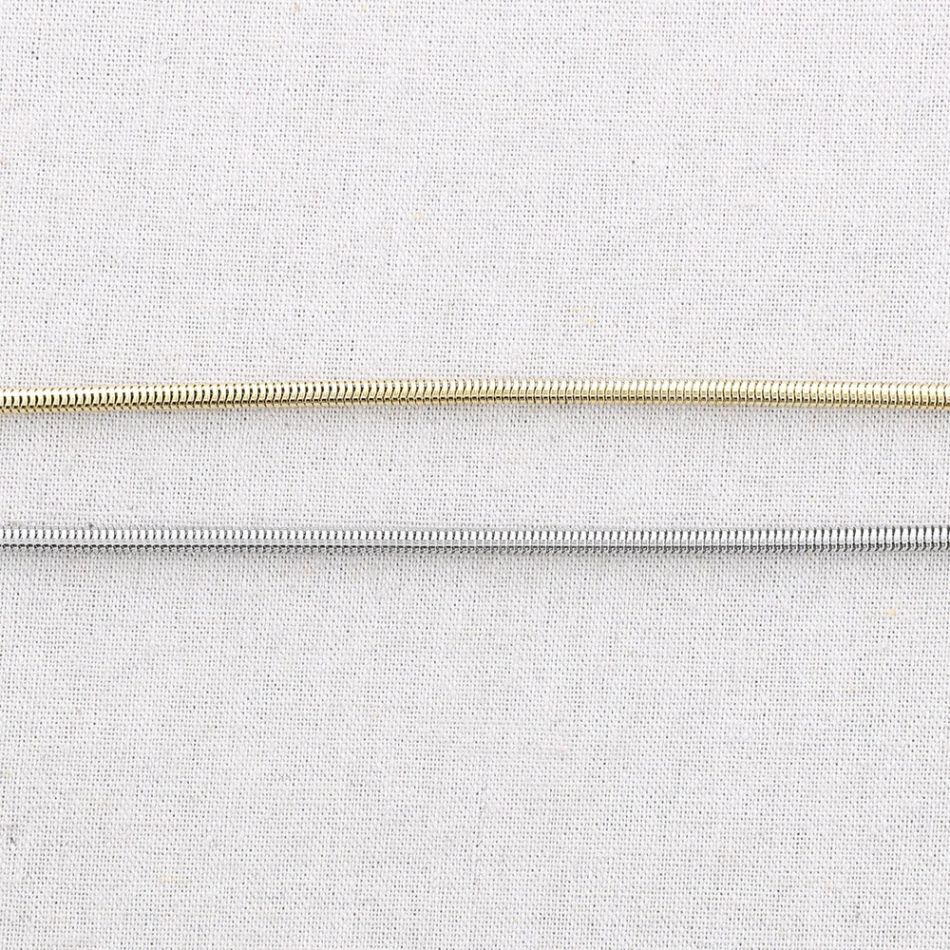 STEEL MOUSE TAIL NECKLACE