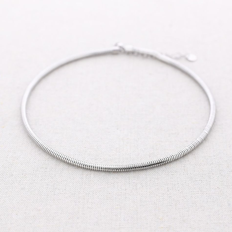 STEEL MOUSE TAIL NECKLACE