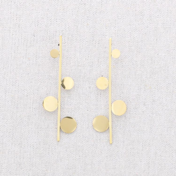 TWIG STEEL EARRINGS