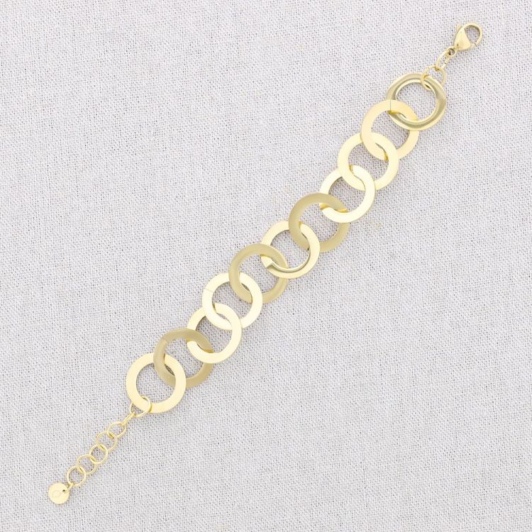 PULSERA ACERO ESLABONES