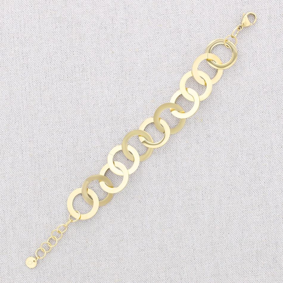 PULSERA ACERO ESLABONES