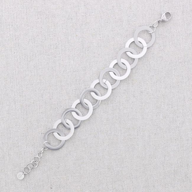 PULSERA ACERO ESLABONES