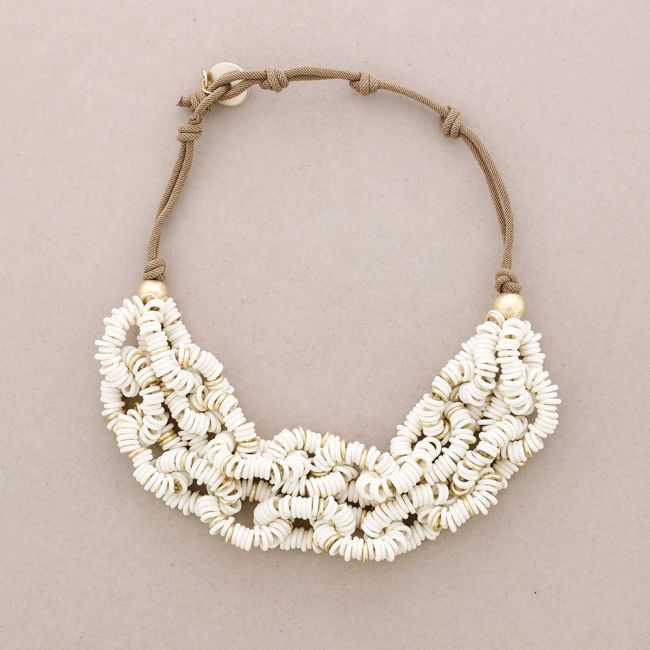RESIN BEAD LINKS NECKLACE