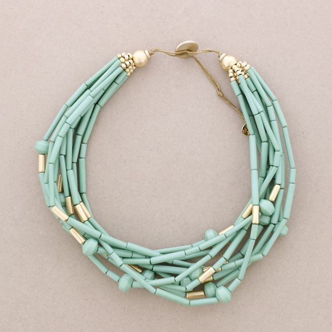 RESIN BEADED NECKLACE
