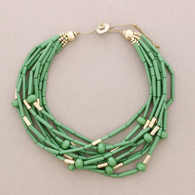 RESIN BEADED NECKLACE