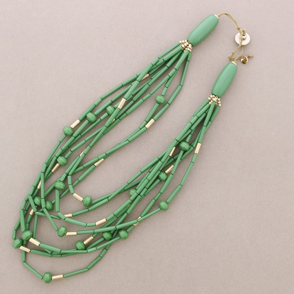 COLLAR NIVELES CUENTAS RESINA