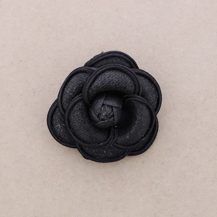 BROCHE FLOR TELA 6CM