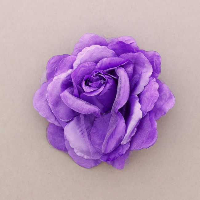 BROCHE FLOR TELA 16CM