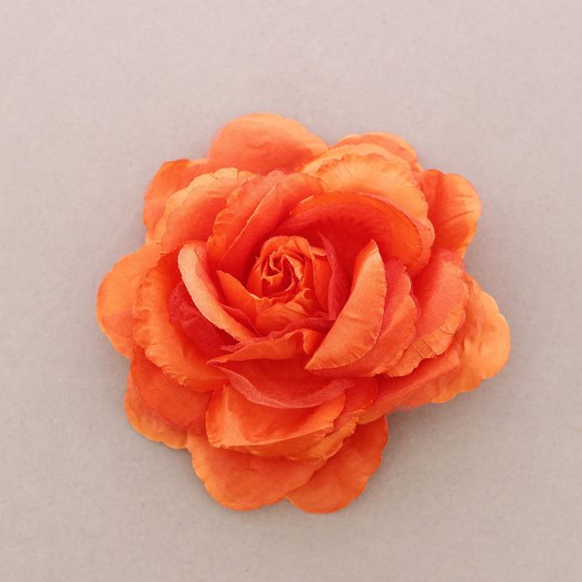 BROCHE FLOR TELA 16CM