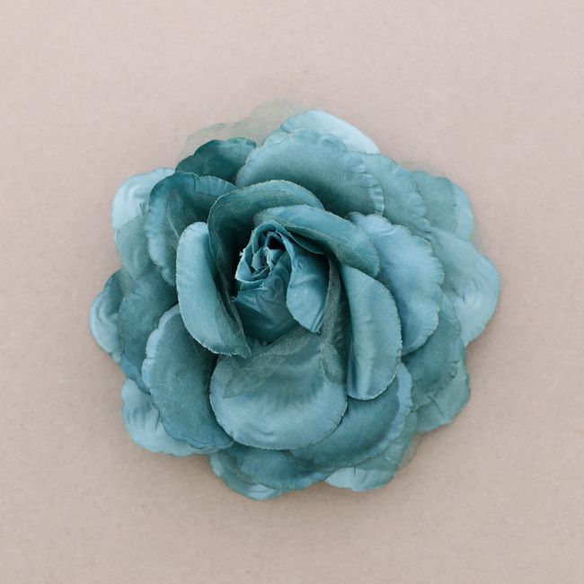 BROCHE FLOR TELA 16CM