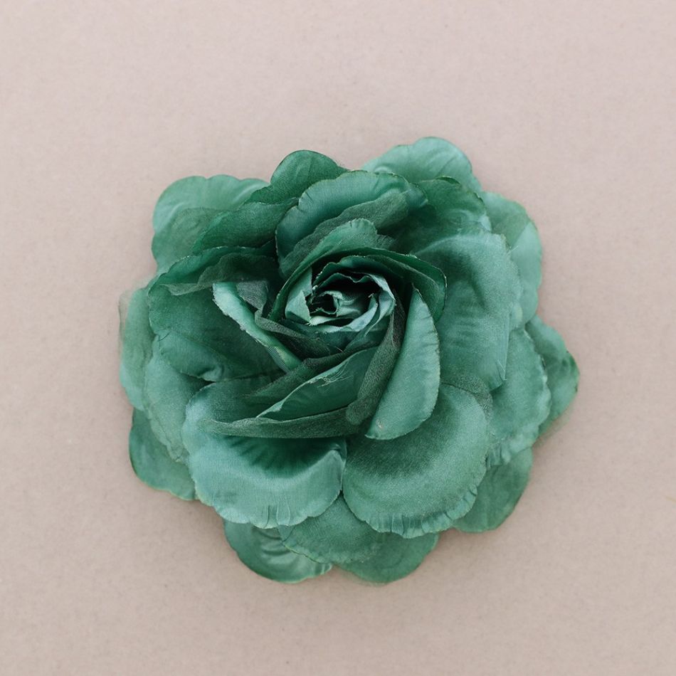BROCHE FLOR TELA 16CM