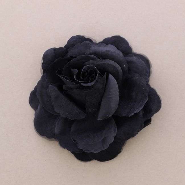FABRIC FLOWER BROOCH 16CM