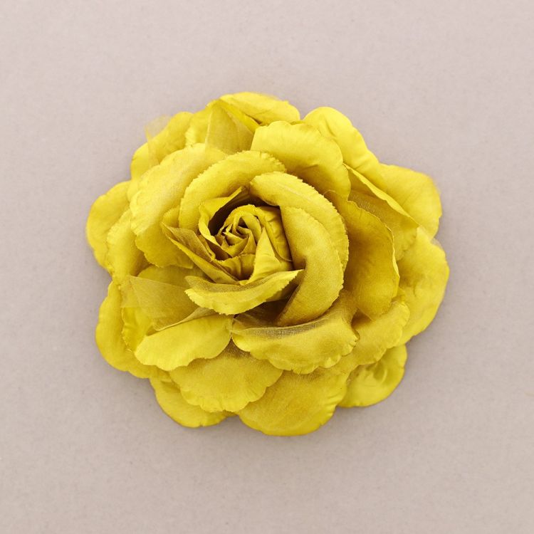 BROCHE FLOR TELA 16CM