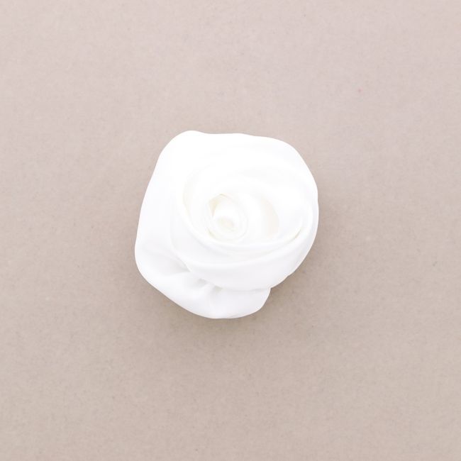 BROCHE FLOR TELA 10CM