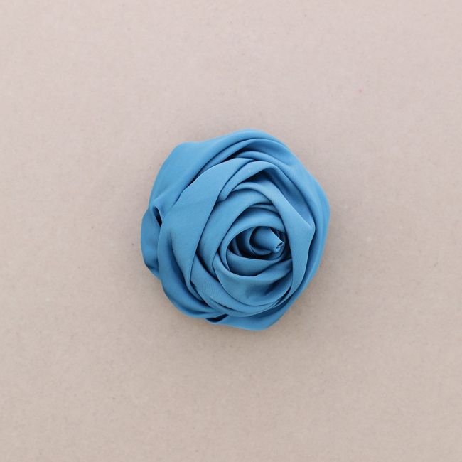 BROCHE FLOR TELA 10CM
