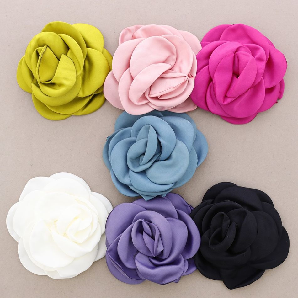 FLOWER BROOCH 12CM