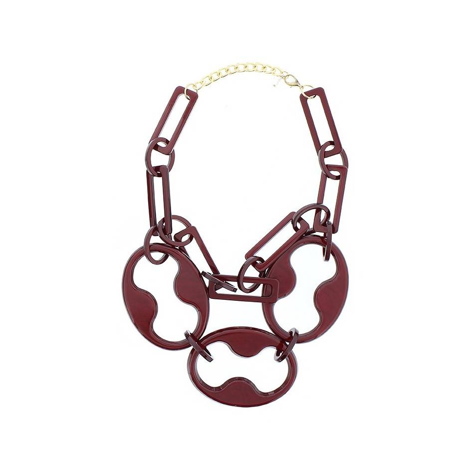 RESIN FORMS SHORT NECKLACE